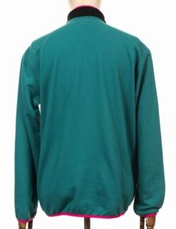 Obey Clothing Roam Mock Neck Zip Top - Eucalyptus -Fatbuddha Store roam mock neck zip top eucalyptus p26411 93128 medium