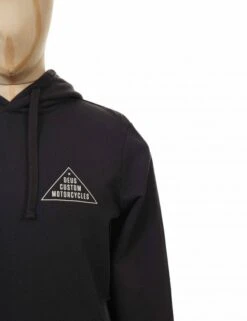 Deus Ex Machina Roza Hooded Sweat - Phantom Black -Fatbuddha Store roza hooded sweat phantom black p28402 98642 medium