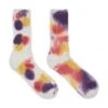 Anonymous Ism Scatter Dye Crew Socks - Violet Purple Tie-Dye Ribbed Cotton -Fatbuddha Store scatter dye crew socks violet p33046 112101 medium