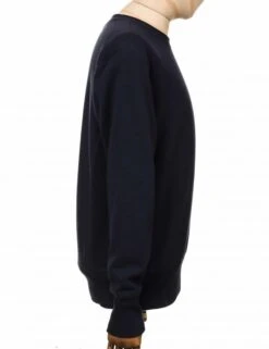 Champion Reverse Weave Script Logo Crew Sweat - NNY Navy -Fatbuddha Store script logo crew sweat nny navy p24878 86226 medium