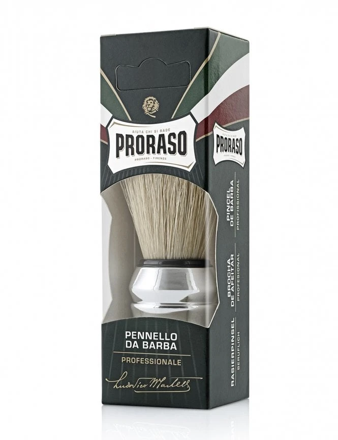 Proraso Shaving Brush - Chrome 4 Proraso Shaving Brush - Chrome - Image 2