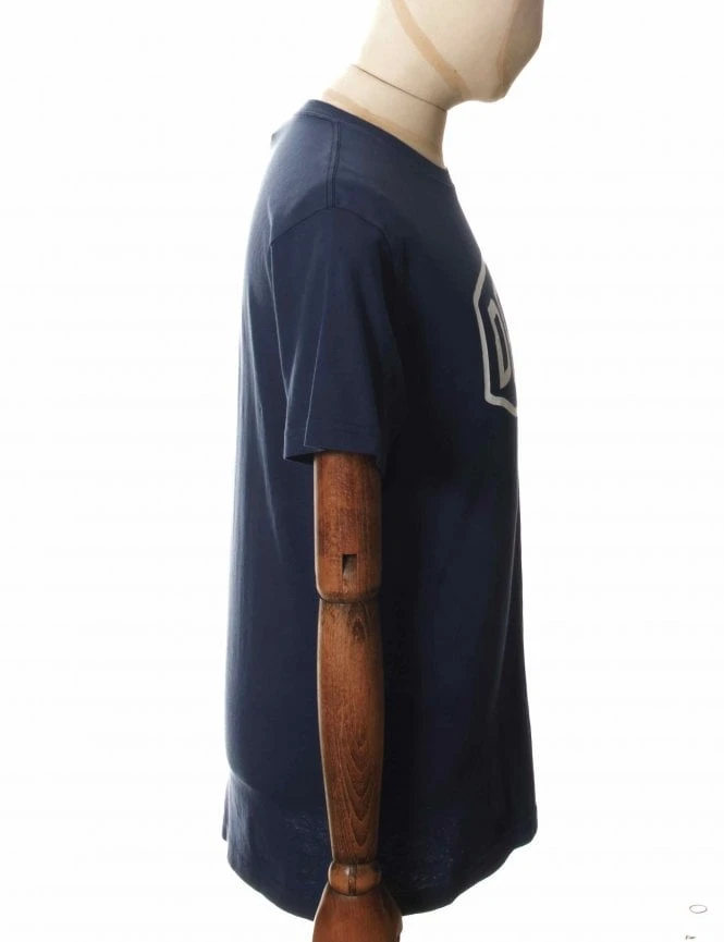 Deus Ex Machina Shield Logo Tee - Navy 7 Deus Ex Machina Shield Logo Tee - Navy - Image 5