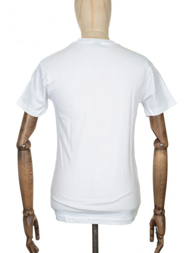 Deus Ex Machina Shield Logo Tee - White 4 Deus Ex Machina Shield Logo Tee - White - Image 2