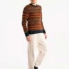 Shift Knit Sweater - Brick 2 Shift Knit Sweater - Brick -Fatbuddha Store shift knit sweater brick p33401 121096 medium