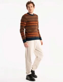 Shift Knit Sweater - Brick