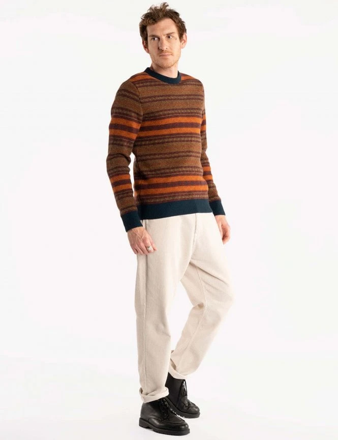 Shift Knit Sweater - Brick 3 Shift Knit Sweater - Brick