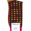 Pantherella Simkin Luxury Ribbed Merino Wool Socks - Mocha Brown