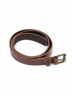 Fjallraven Singi 2.5cm Leather Belt Brown - Narrow Grain Leather Waist Belt -Fatbuddha Store singi 2 5cm leather belt brown p23915 85381 medium