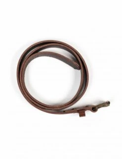Fjallraven Singi 2.5cm Leather Belt Brown - Narrow Grain Leather Waist Belt -Fatbuddha Store singi 2 5cm leather belt brown p23915 85383 medium
