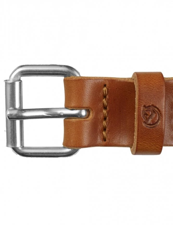 Fjallraven Singi 2.5cm Leather Belt - Cognac - Premium Vegetable Tanned Leather 4 Fjallraven Singi 2.5cm Leather Belt - Cognac - Premium Vegetable Tanned Leather - Image 2