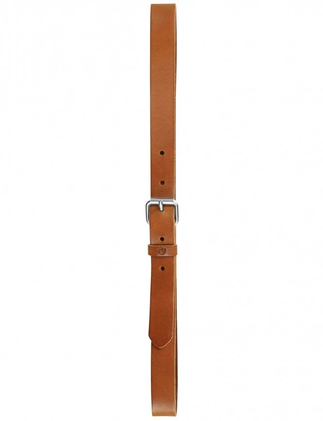 Fjallraven Singi 2.5cm Leather Belt - Cognac - Premium Vegetable Tanned Leather 5 Fjallraven Singi 2.5cm Leather Belt - Cognac - Premium Vegetable Tanned Leather - Image 3