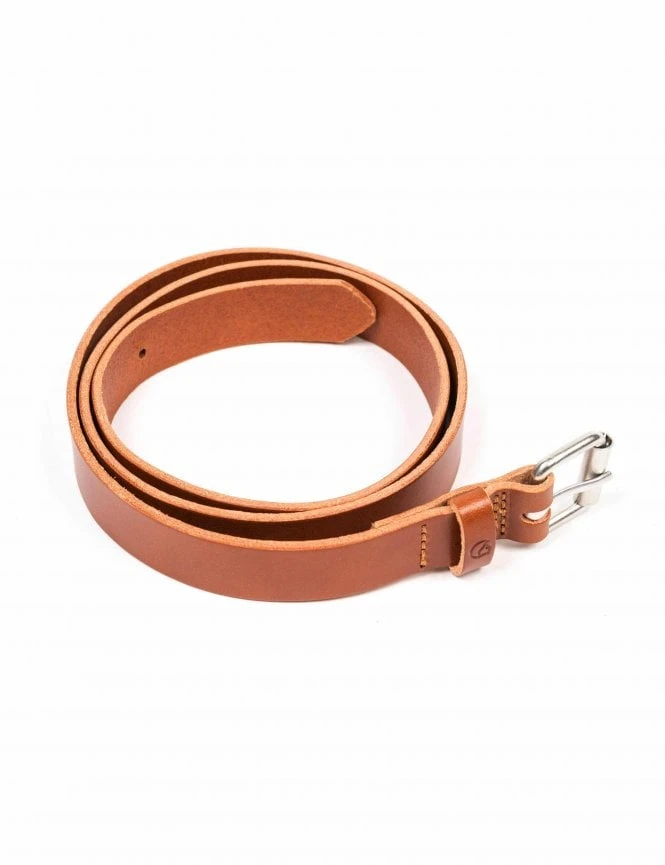Fjallraven Singi 2.5cm Leather Belt - Cognac - Premium Vegetable Tanned Leather 6 Fjallraven Singi 2.5cm Leather Belt - Cognac - Premium Vegetable Tanned Leather - Image 4