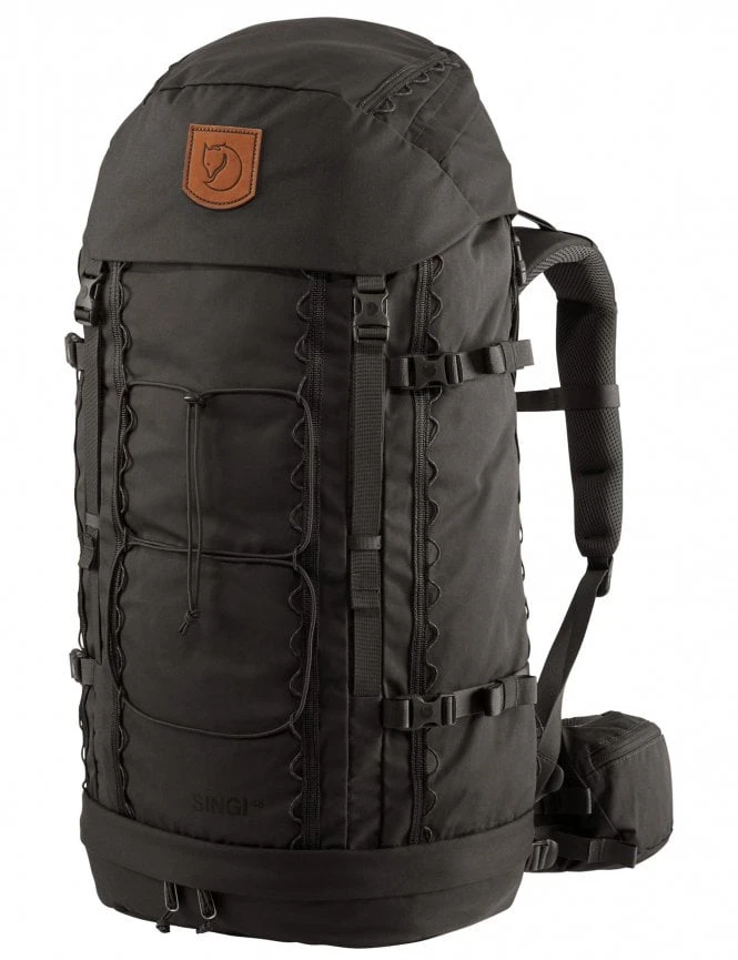 Fjallraven Singi 48L Stone Grey – G-1000 Eco HeavyDuty Trekking Backpack 3 Fjallraven Singi 48L Stone Grey – G-1000 Eco HeavyDuty Trekking Backpack