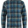 Fjallraven Singi Heavy Flannel Shirt - Navy 1 Fjallraven Singi Heavy Flannel Shirt - Navy -Fatbuddha Store singi heavy flannel shirt navy p33839 118292 medium