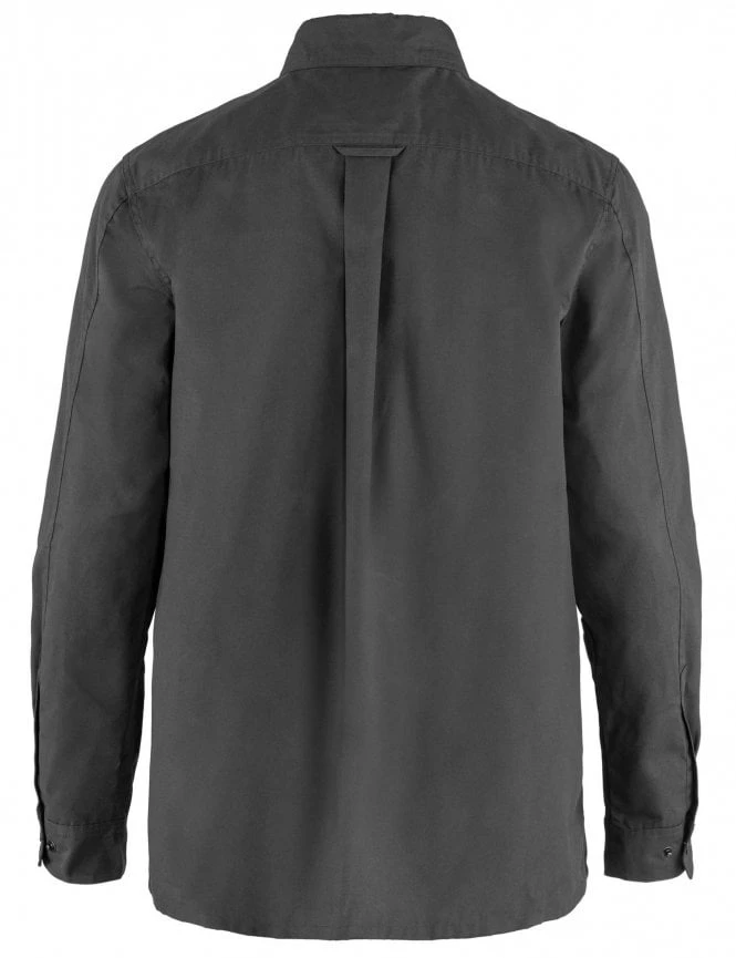 Fjallraven Singi Overshirt - Dark Grey 4 Fjallraven Singi Overshirt - Dark Grey - Image 2