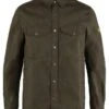 Fjallraven Singi Overshirt - Dark Olive -Fatbuddha Store singi overshirt dark olive p30354 118299 medium
