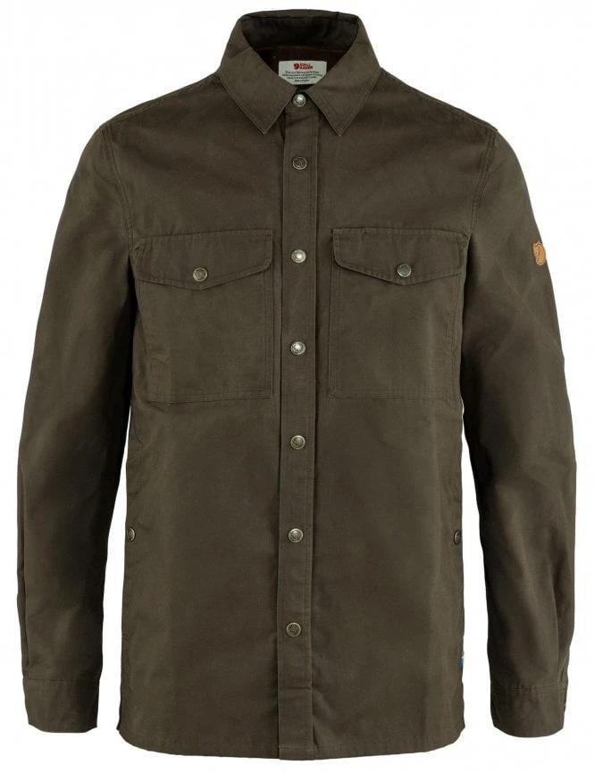 Fjallraven Singi Overshirt - Dark Olive 3 Fjallraven Singi Overshirt - Dark Olive