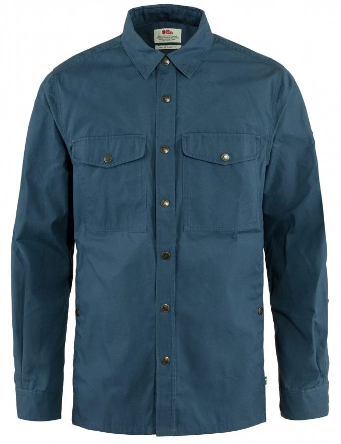 Fjallraven Singi Overshirt - Indigo Blue 3 Fjallraven Singi Overshirt - Indigo Blue