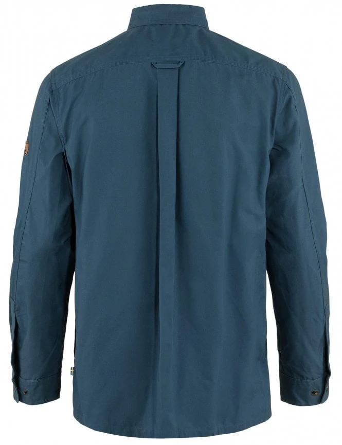 Fjallraven Singi Overshirt - Indigo Blue 4 Fjallraven Singi Overshirt - Indigo Blue - Image 2