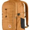 Fjallraven Skule 28L Backpack - Red Gold – Durable Recycled Polyester Daypack