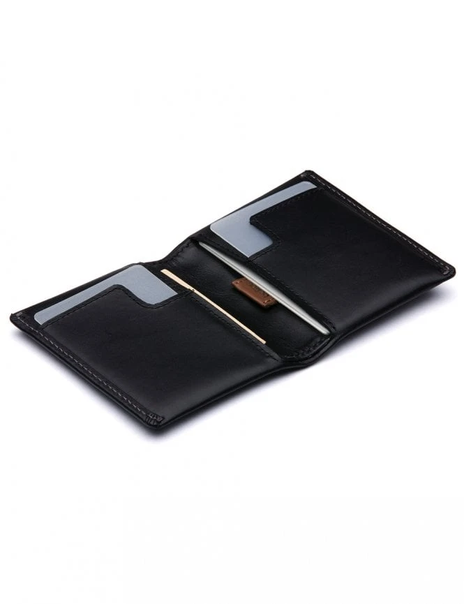 Bellroy Slim Sleeve Wallet - Premium Black Leather Minimalist Bifold 6 Bellroy Slim Sleeve Wallet - Premium Black Leather Minimalist Bifold - Image 4