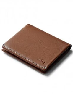 Bellroy Slim Sleeve Premium Leather Wallet – Hazelnut Minimalist Bifold