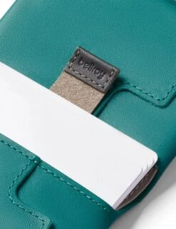 Bellroy Slim Sleeve Wallet in Teal – Premium Eco-Leather Minimalist Bifold -Fatbuddha Store slim sleeve wallet teal p35575 117078 medium