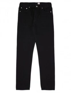 Slim Tapered Kaihara Stretch Jeans - Black Unwashed