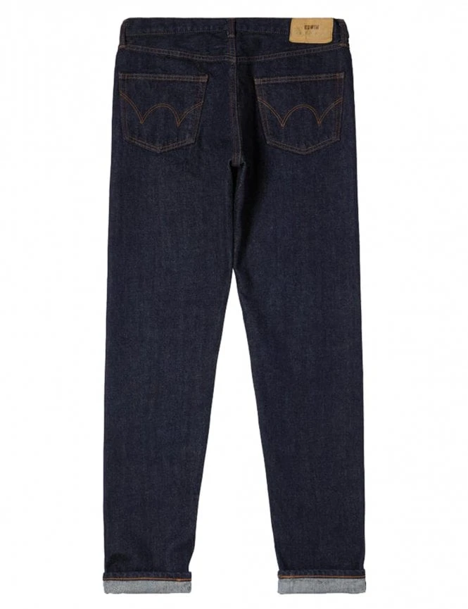 Slim Tapered Red Selvedge Jeans - Blue Rinsed 4 Slim Tapered Red Selvedge Jeans - Blue Rinsed - Image 2