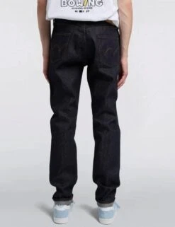 Slim Tapered Red Selvedge Jeans - Blue Unwashed 17 Slim Tapered Red Selvedge Jeans - Blue Unwashed -Fatbuddha Store slim tapered red selvedge jeans blue unwashed p33425 123283 medium