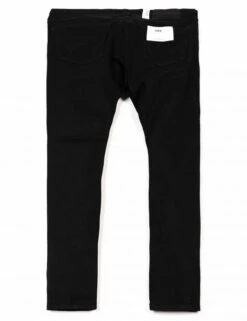 Slim Tapered Selvedge Jeans - Black Rinsed -Fatbuddha Store slim tapered selvedge jeans black rinsed p24393 87205 medium