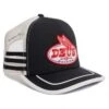 Deus Ex Machina Slipstream Trucker Hat – All Black Arched Logo Mesh Snapback -Fatbuddha Store slipstream trucker hat black p35082 116348 medium