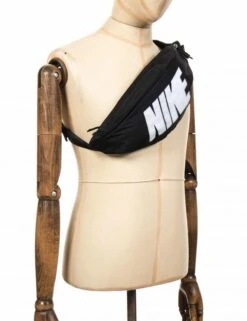 Nike Black with White Futura Logo – Small Heritage Hip Pack Adjustable Waist Bag