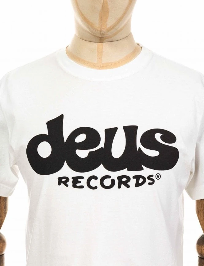 Deus Ex Machina Smile Tee - White 5 Deus Ex Machina Smile Tee - White - Image 3
