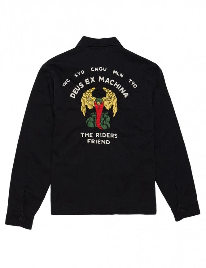 Deus Ex Machina Souvenir Jacket - Black 3 Deus Ex Machina Souvenir Jacket - Black