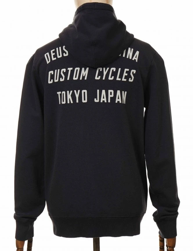 Deus Ex Machina Speed Stix Hooded Jacket - Phantom Black 4 Deus Ex Machina Speed Stix Hooded Jacket - Phantom Black - Image 2