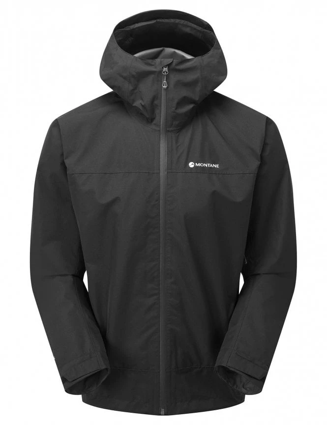 Montane Spirit Waterproof Jacket - Black 3 Montane Spirit Waterproof Jacket - Black
