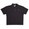 Deus Ex Machina Stokes Record Polo Tee - Anthracite -Fatbuddha Store stokes record polo tee anthracite p35550 116715 medium