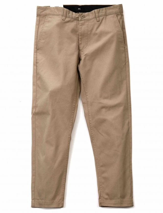 Obey Clothing Straggler Flood Pants - Khaki 3 Obey Clothing Straggler Flood Pants - Khaki