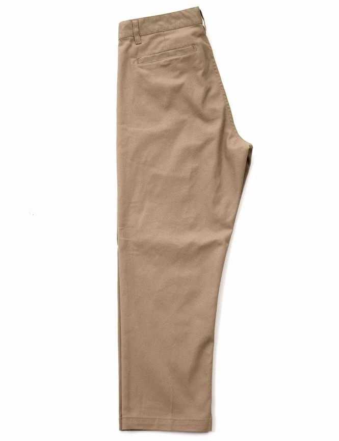 Obey Clothing Straggler Flood Pants - Khaki 4 Obey Clothing Straggler Flood Pants - Khaki - Image 2