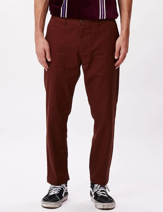 Obey Clothing Straggler Flood Pants - Sepia Brown 5 Obey Clothing Straggler Flood Pants - Sepia Brown - Image 3