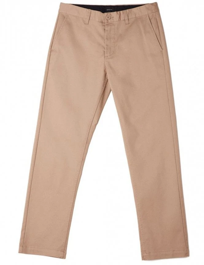 Obey Clothing Straggler Pants - Khaki 3 Obey Clothing Straggler Pants - Khaki