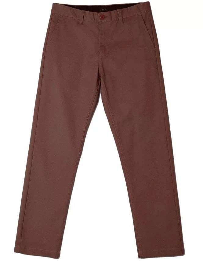 Obey Clothing Straggler Pants - Sepia Brown 3 Obey Clothing Straggler Pants - Sepia Brown