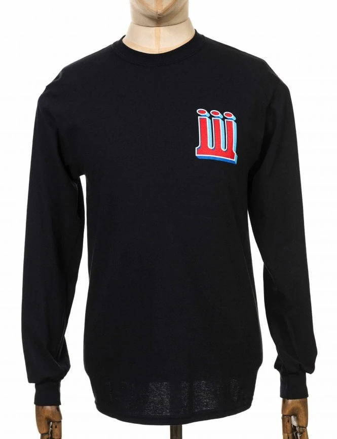 Structure Long Sleeve Tee - Black 3 Structure Long Sleeve Tee - Black