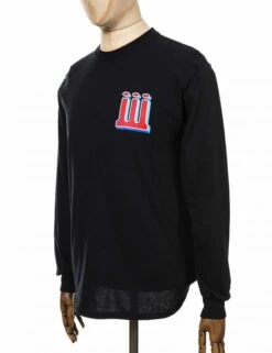 Structure Long Sleeve Tee - Black 10 Structure Long Sleeve Tee - Black -Fatbuddha Store structure long sleeve tee black p18289 81458 medium
