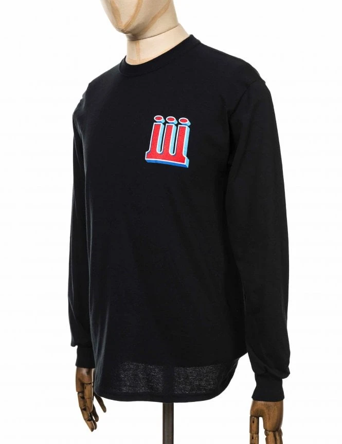 Structure Long Sleeve Tee - Black 6 Structure Long Sleeve Tee - Black - Image 4