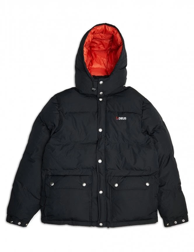 Deus Ex Machina Summit Puffer Jacket - Black 3 Deus Ex Machina Summit Puffer Jacket - Black