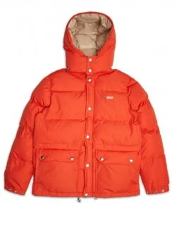 Deus Ex Machina Summit Puffer Jacket - Red Clay