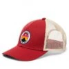 Cotopaxi Sunny Side Trucker Hat - Currant Red with Cream Mesh Snapback 2 Cotopaxi Sunny Side Trucker Hat - Currant Red with Cream Mesh Snapback -Fatbuddha Store sunny side trucker hat currant p33783 114708 medium