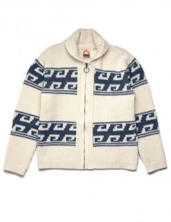 Deus Ex Machina Swell Map Cardigan - Natural